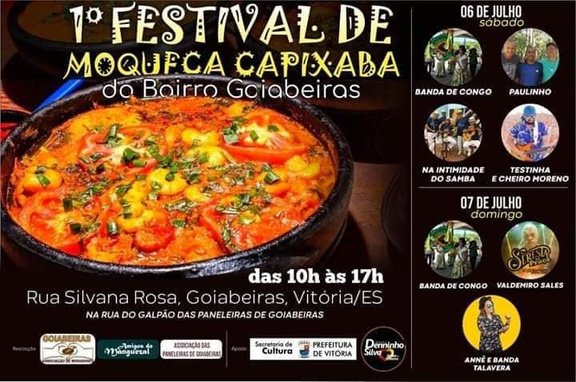 Festival de moquecas no berço da tradição apoio do samba ao rock na nossa grande