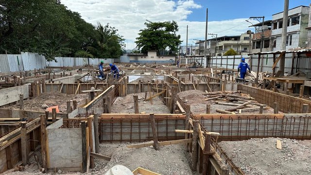 Construção da quadra e da área de lazer do Boa Vista reformas e obras garantem m